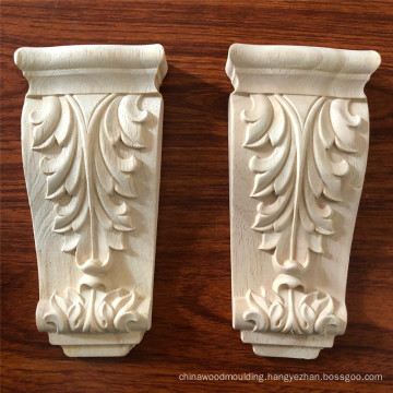 Unfinished Wood Medium Pilaster Corbel